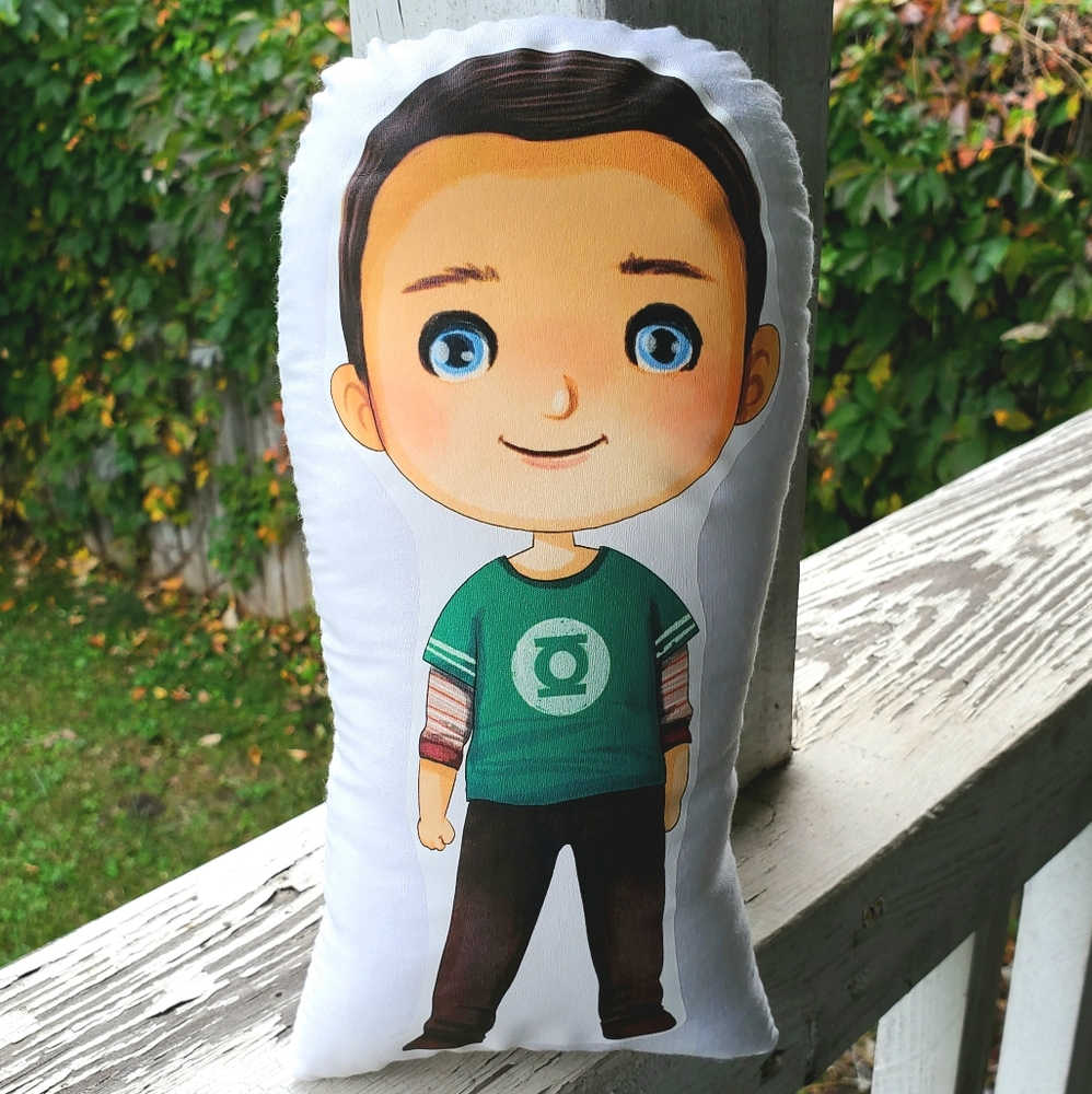 Big Bang Theory Sheldon Pillow Pal. New.